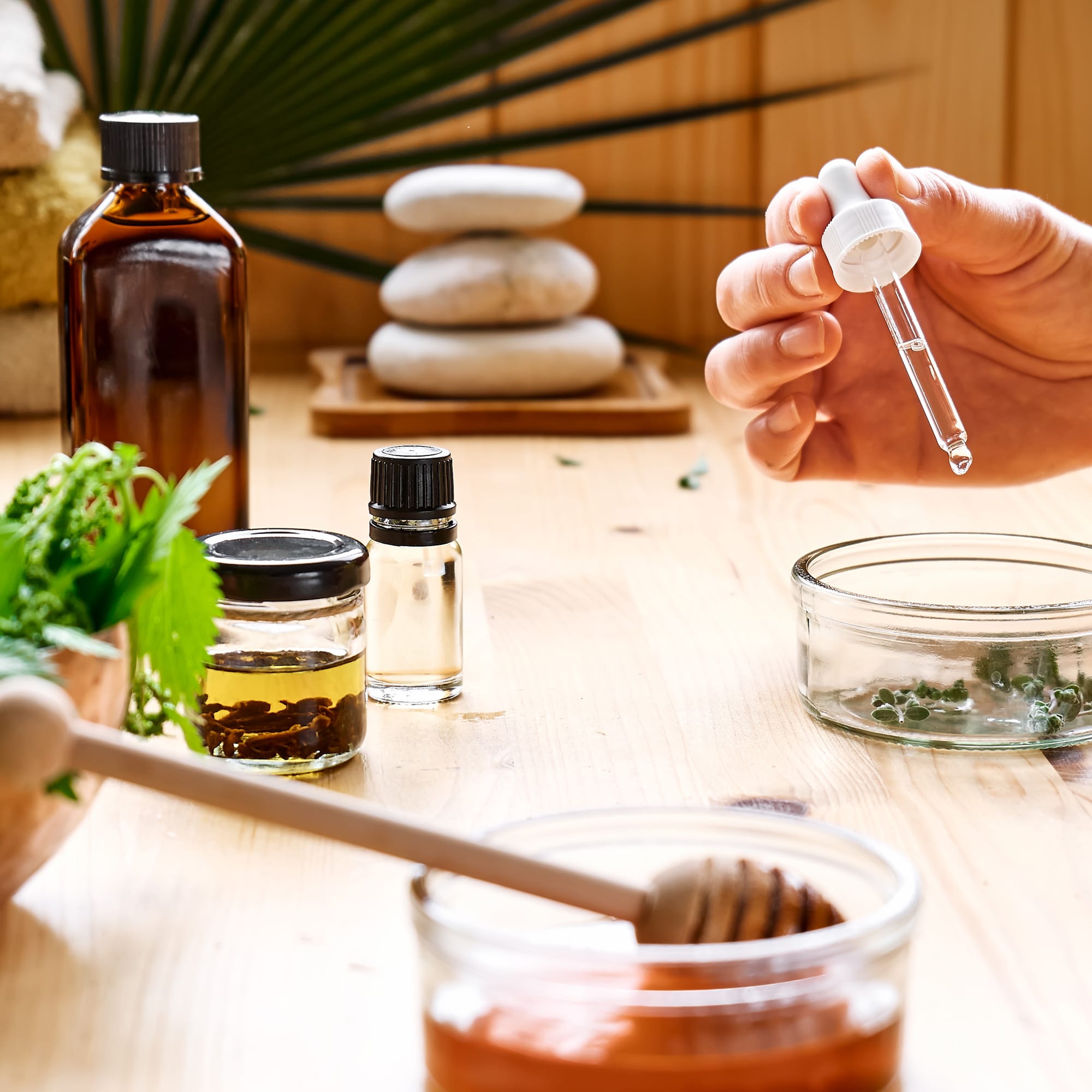 PREPARACIÓN POCIMA NATURAL